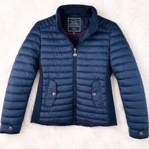 Losan of Spain Navy Puffer Jacket Size Medium #50700 Boy Girl